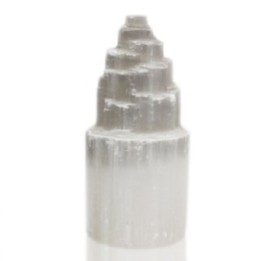 Lampara Natural Torre Selenita - 20cm | HogarLider