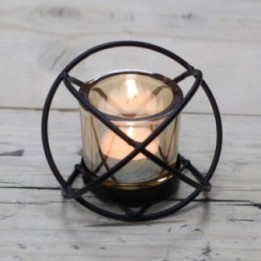 Candelabro de Hierro - Bola- 1 Taza | HogarLider