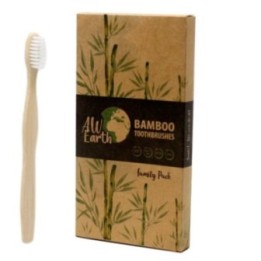 Cajas de 4 Cepillos de bambú-Blanco… · AW-BamTB-01 | HogarLider