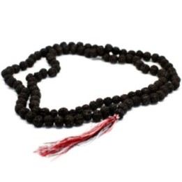 108 Rudraksha Japa Mala - Oscuro | HogarLider