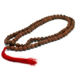 108 Rudraksha Japa Mala - Marron | HogarLider