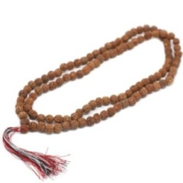108 Rudraksha Japa Mala - Natural | HogarLider