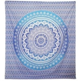 Tapiz Pared / Pareo - Mandala - Azul | HogarLider