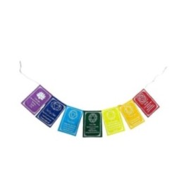 Siete colores de chakras y mantra… · AW-PFlag-10 | HogarLider
