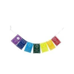 Siete colores de chakras y mantra… · AW-PFlag-11 | HogarLider