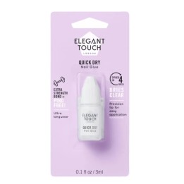 Elegant Touch Quick Dry Nail Glue 5 Seconds | HogarLider