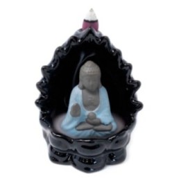 Back Flow Incense Burner - Buddha & Lights | HogarLider