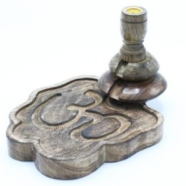 Med Quemador Inverso Madera de Mango - Ohm | HogarLider