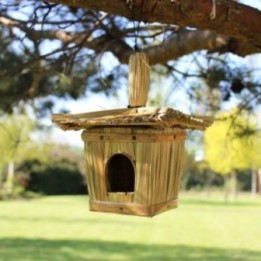 Caja Pequeña Cuadrada para Pájaros 18x13cm | HogarLider
