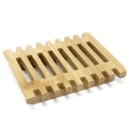 Jabonera de madera Hemu - Piano | HogarLider