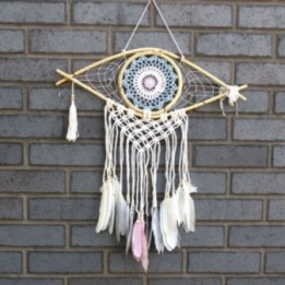 Atrapasueños - Med Macramé Eye Azul… · AW-EyeDC-07 | HogarLider