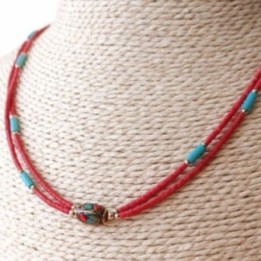 Collar nepalí extrafino de dos… · AW-NEF-14 | HogarLider
