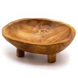 Frutero de madera de teca lisa… · AW-TeakB-32 | HogarLider