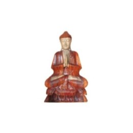 Estatua de Buda Tallada a Mano - 80cm Bienvenido | HogarLider