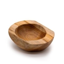 Cuenco mediano de madera de teca… · AW-TeakB-38 | HogarLider