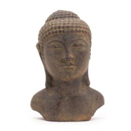 Cabeza de Buda Tranquilidad - Gris | HogarLider