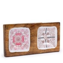 Bandeja doble 20x10x2.5cm - HOP HARE | HogarLider
