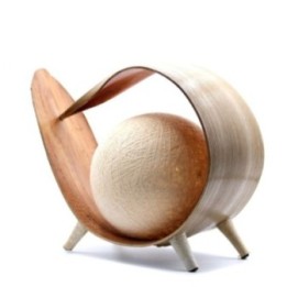 Lámpara de Coco Natural - Bucle Natural | HogarLider