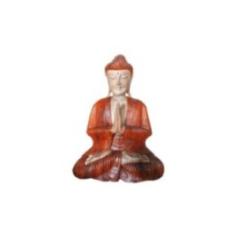 Estatua de Buda Tallada a Mano- 60cm Bienvenido | HogarLider