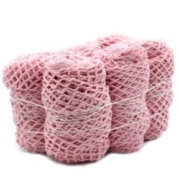 Bolsa de Malla de Algodón Puro - Rosa | HogarLider
