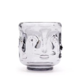 Tarro de vela con caras de Buda… · AW-GCHD-23 | HogarLider