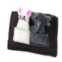 Bolsa con Marionetas de Dedo - Elefante y Raton | HogarLider