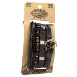 Pulsera de Hombre - Metal Y Cuero… · AW-MBS-02 | HogarLider