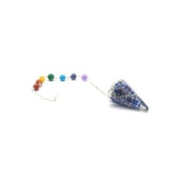 Péndulo de chakra de poder de orgonita - Lapis | HogarLider