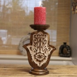 Candelabro de Madera de Mango… · AW-MWCS-01 | HogarLider