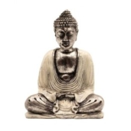 Buddha Blanco y Gris- Med | HogarLider