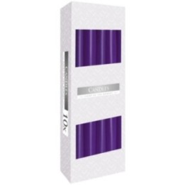 Velas Cónicas - Lavanda — Pack de 10 unidades | HogarLider