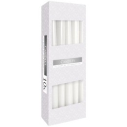 Velas Cónicas - Blancas — Pack de 10 unidades | HogarLider