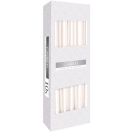 Velas Cónicas - Perla — Pack de 10 unidades | HogarLider