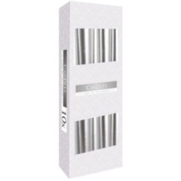 Velas Cónicas - Plata Metálico —… · AW-TCand-11 | HogarLider