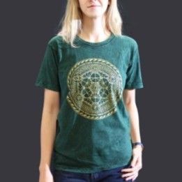 Camiseta Nomad Sari Pequeña - Chakra - Verde | HogarLider
