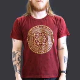 Camiseta Nomad Sari Grande - Chakra - Granate | HogarLider