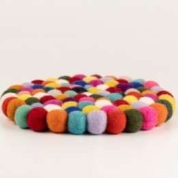 Mantel individual redondo de bolas… · AW-FBMt-05 | HogarLider