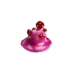 Sombrero de hongo de fieltro - Rosa impactante | HogarLider