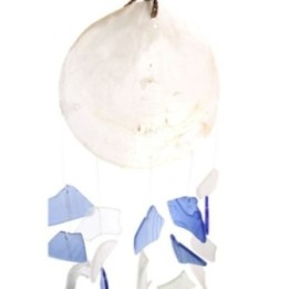 Carillón vidrio reciclado - Azul y Blanco | HogarLider