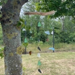 Carillón de vidrio reciclado… · AW-GWC-01 | HogarLider