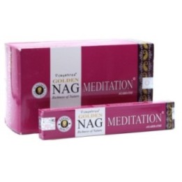15g Incienso Dorado Nag - Meditación | HogarLider