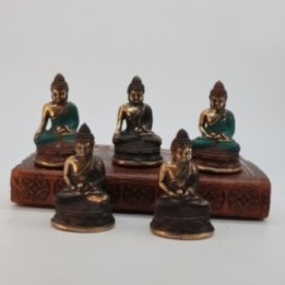 Mini Buda sentado meditando | HogarLider