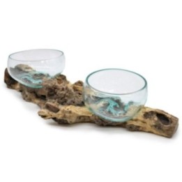 Vidrio en soporte doble extragrande - 70 cm | HogarLider