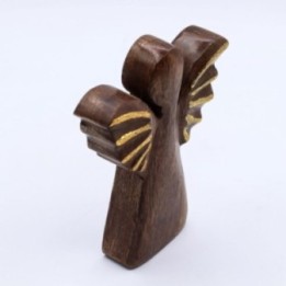 Ángel de madera de mango mediano… · AW-WAng-02 | HogarLider