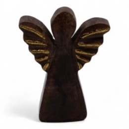 Pequeño ángel de madera de mango… · AW-WAng-01 | HogarLider