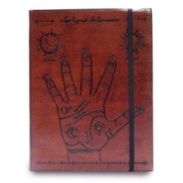 Cuaderno mediana con elástico - Quiromancia | HogarLider