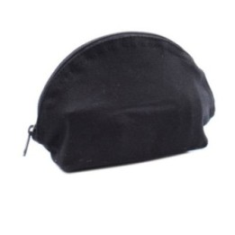 Neceser de algodón negro 10 oz - bolso de luna | HogarLider