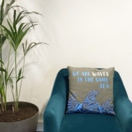 Funda de Cojín de Algodón Estampado… · AW-CushN-01 | HogarLider