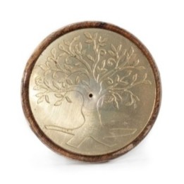 Oro sobre madera de mango - Árbol de la vida | HogarLider