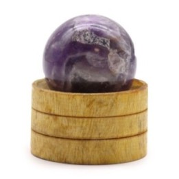 Esfera de cristal de amatista… · AW-GemS-14 | HogarLider